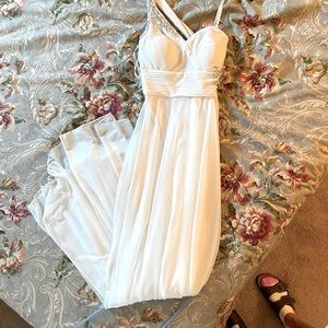 Nordstrom White Prom Dress